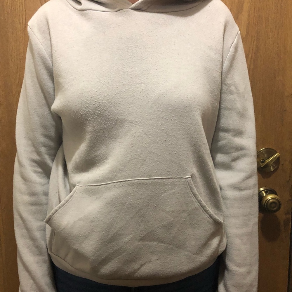 Tan hoodie